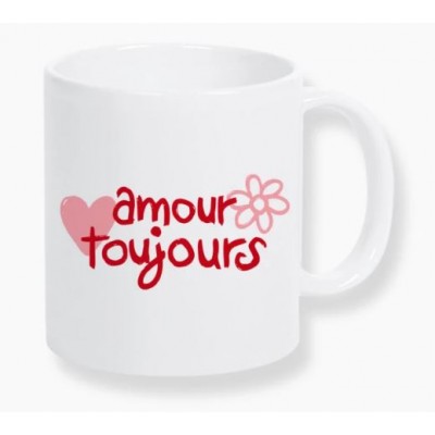 Mug blanc avec impression...